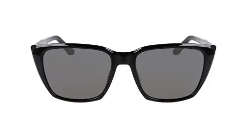 Produktbild: Dragon Damen LUNA Sonnenbrille, Glänzendes Schwarz mit Lumalens Rauchglas, Einheitsgröße