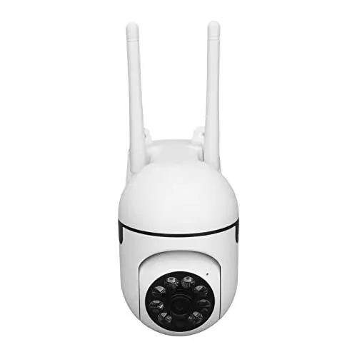 Produktbild: Drahtlose 1080P-Überwachungskamera mit Nachtsicht, Zwei-Wege-, Bewegungserkennung, Fernbedienung, für Babyphone und Haustierkamera (EU-Stecker)