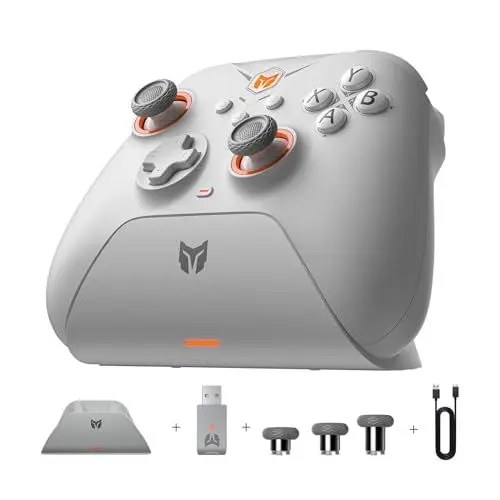 Produktbild: Drahtlose Controller, BIGBIG WON Gale Hall PC-Controller Bewegungssteuerung, Hall-Joysticks-Auslöser, 3 Paar Thumbsticks, PC-App-Gamecontroller für Switch/PC/iOS/Android Wireless Gaming Controller