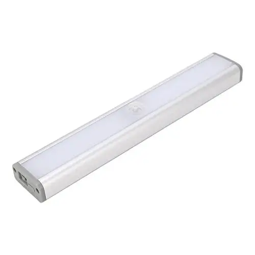 Produktbild: Drahtlose Kabinettleuchte, 350LM Timing 350LM ABS-Aluminiumlegierung Wiederaufladbare Bewegungssensor-Lampe für das Büro