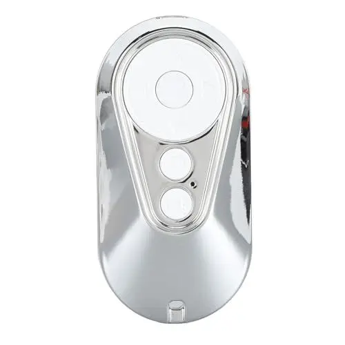 Produktbild: Drahtlose Kamera Fernbedienung, Bluetooth Remote Seitenwender, Wiederaufladbarer Kabelloser Kamera Auslöser, APP Foto Video Scrolling Clicker Smartphones Selfies (Silber)