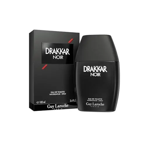 Produktbild: Drakkar Noir by Guy Laroche - Ikonischer Designerduft - Intensives und kraftvolles Eau de Toilette - Fougere-Mischung & aromatische Gewürze - Langanhaltendes Männerparfum, 100 ml