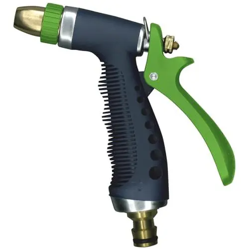 Produktbild: Draper 25296 Sprühpistole mit 3 Mustern, Aluminium-Gartenschlauchdüse, Bewässerungswerkzeug, Messingbeschläge, Universalanschluss
