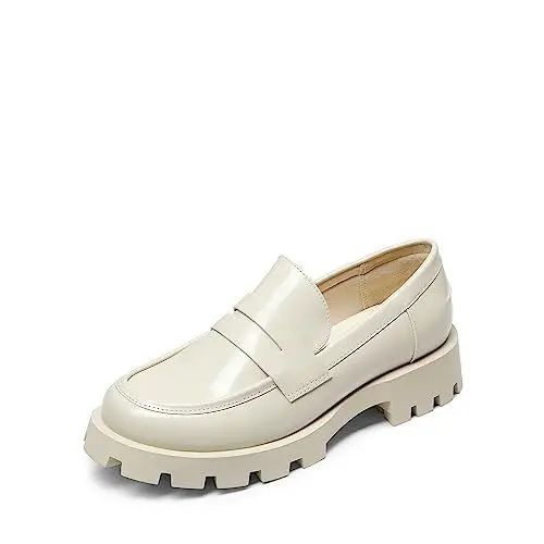 Produktbild: DREAM PAIRS Damen-Slipper mit modischem Wokr-Kleid,Size 40,Beige-Pat,SDLS2318W-E