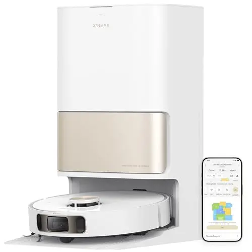 Produktbild: dreame L10s Pro Ultra Heat Saugroboter mit Wischfunktion, Automatische Moppreinigung mit heißem Wasser, Moppverlängerung, 7.000 Pa Saugkraft, Doppelte Mopp- und Bodenreinigung, Teppicherkennung