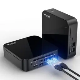 Produktbild: DreamQuest Mini PC Windows 11 vorinstalliert,12th Ιntel Alder Lake N100 (bis 3.4GHz) 16GB RAM+512GB SSD Mini Desktop Computer Kommt mit Type-C (20 Gbit/s) 4K HDMI,WiFi 5,BT5.2,Gigabit Ethernet