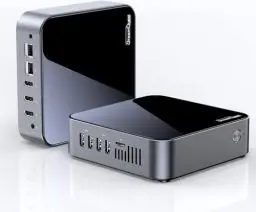 Produktbild: DreamQuest Mini PC vorinstalliert mit Windows 11 Pro, Intel 12th Gen N95 Mini PC mit 16GB RAM 512GB M.2 SSD, LAN 1000M/USB3.2/BT4.2/WiFi 5/4k HDMI, Gigabit Ports für Business Home Office