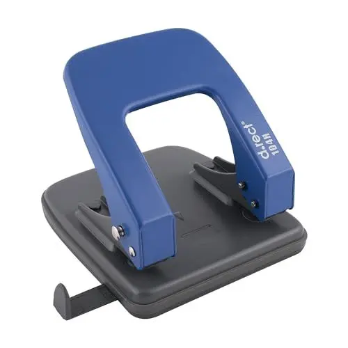 Produktbild: D.RECT 104H Locher Anschlagschiene mit Formatvorgaben 40 Blatt, 7021