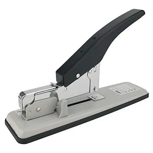 Produktbild: D.RECT 105004 377Heavy-Duty Heftgerät – Robustes Büroheftgerät für bis zu 100 Blatt – Metallmechanik, für verschiedene Heftklammergrößen - Tacker - Ideales Büromaterial für den Lehrer, für die Firma