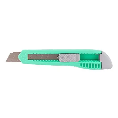 Produktbild: D.RECT 2075 Cuttermesser Klinge 18mm Teppichmesser Universalmesser Kartonmesser Allzweckmesser Sicherheitsmesser basteln Kuttermesser