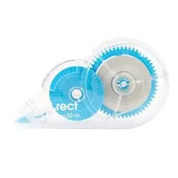 Produktbild: D.RECT - Korrekturroller | mit Bandschutzkappe | Form der Mause | für Schule und Büro | Effizient und Präzise - 5mm x 30m