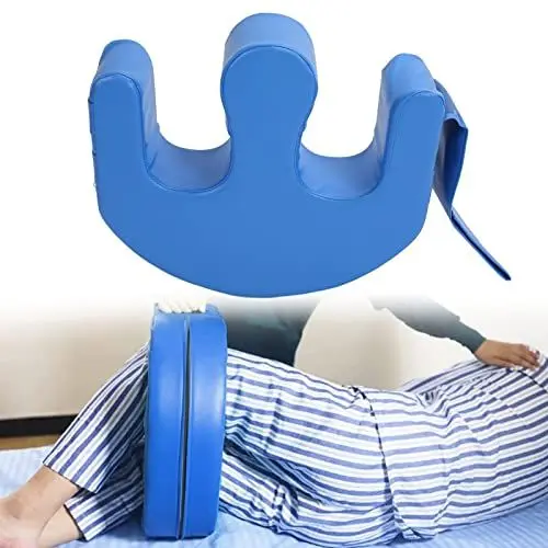 Produktbild: Drehvorrichtung für Patienten, Multifunktionales PU-Leder U-förmiger Schwamm mit Hoher Dichte Bettauflage Abnehmbares Drehkissen Pflegewerkzeug für Patientenhilfe Drehgerät für ältere Menschen
