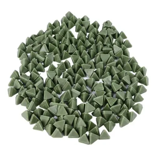 Produktbild: Dreieckiges Harzschleifmittel Effizientes Harzschleifmittel, Harz-Tumblermedium für Schmuckpolitur Dreiecksform, 500g Beutel, für Heim Werkstatt Schmuckladen