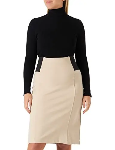 Produktbild: DreiMaster Klassik Damen Business Casual Skirt, Sand, M