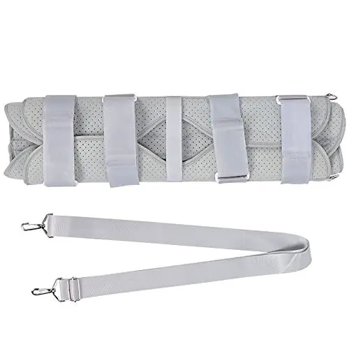 Produktbild: Drei-Panel-Knieorthese Kniestütze Schiene,Knie-Wegfahrsperre Drei-Panel-Knie-Wegfahrsperre Verstellbare Kniestütze Schiene Beinstabilisator mit Schulterschlinge für Arthritis ACL PCL Erholung von