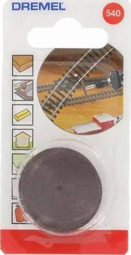 Produktbild: Dremel 540 Trennscheibe, Zubehörsatz für Multifunktionswerkzeug mit 5x Trennscheiben 32mm zum Nuten, Fräsen und Schneiden von Metall, Holz und Kunststoff