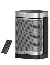 Produktbild: Dreo Heizlüfter Energiesparend Leise, 1500W Heizung Elektrisch mit Fernbedienung, 70° Oszillierend Elektroheizung, 12-Std-Timer, 3 Modus 3 Geschwindigkeit, PTC Keramik Heizlüfter Klein, Atom One