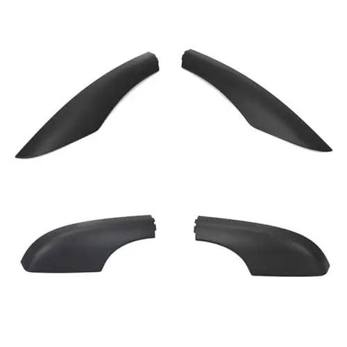 Produktbild: DREOW Dachträger Für Skoda Für Yeti SUV Auto Zubehör Vorne Hinten Dach Rack Abdeckung Dach Bar Dach Reling End Shell Schwarz Dachgepäckträger (Size : 1 Set.)