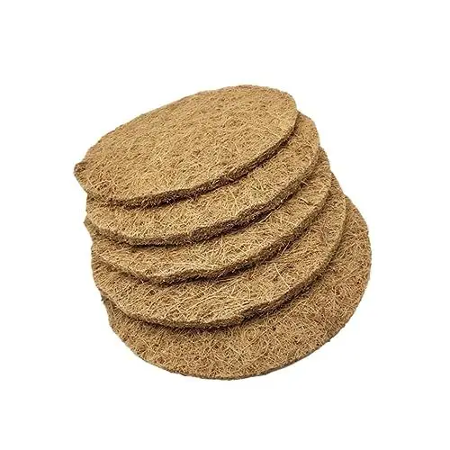 Produktbild: DRESSOOS 10St Vögel Einsiedler Tauben nisten Fasersubstrat Brutvogel Pad Vogelkäfig Taubenzubehör Taubenbedarf Taubenschlag das Vogelnest Material Eiernest Bambus