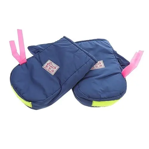 Produktbild: DRESSOOS 1 Paar Winterhandschuhe fahrradhandschuhe Motorradhandschuhe Langlebige Handschuhe Motorbike Gloves -Spielzeug mit fliegenden Libellen Plüschhandschuhe Elektroauto Beschichtung