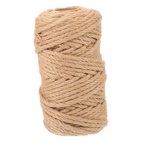 Produktbild: DRESSOOS 1 Rolle Kletterseil für Katzen sisal seile sisalseil Haustierspielzeug natürliches Jutegarn Hanfseil für den Haushalt kratzseil selber Machen Weben Verpackungsseil Kunsthandwerk