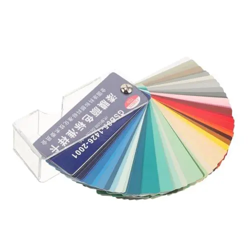 Produktbild: DRESSOOS 1 Satz Farbmusterkarten Bulk Papier Kunststoff Bulk Farbmusterkarten Aquarell Farbkarten Farbtestkarten Bulk Farben