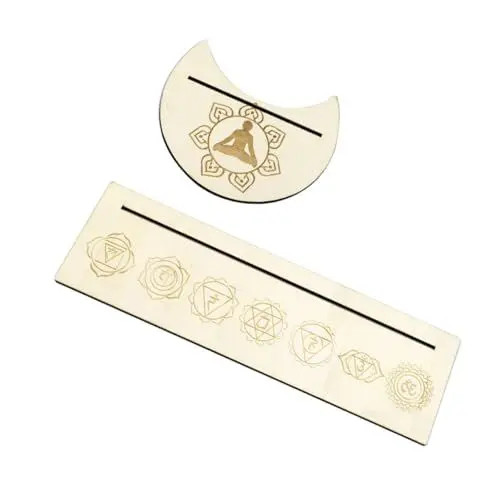 Produktbild: DRESSOOS 1 Satz Tarotkartenhalter Tarot-Karten Schmuck Tablett Schmuckzubehör Zubehör Für Tarotkartenspiele Mondorakelkarten Tarotkartenanzeige Tarot-ausstellungsstand Werkzeugablagen Holz