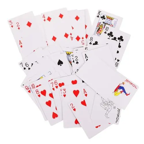 Produktbild: DRESSOOS Blanko-Poker-Karten Zum Selbergestalten Karteikarten Und Kleinen Papierkarten Für DIY-partyspiele Souvenir Für Freunde