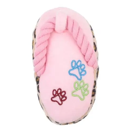 Produktbild: DRESSOOS Lustiges Hunde-Slipper-Spielzeug Weiche Welpenschuhe Zum Beißen Von Haustier-Hunden Plüschspielzeug
