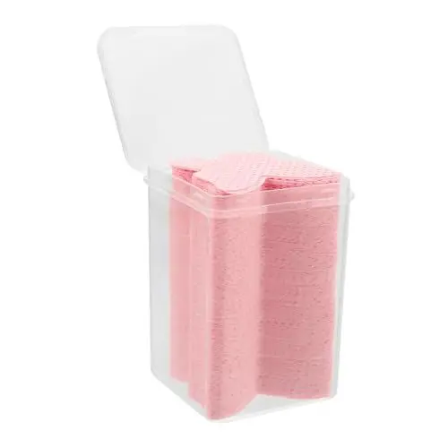 Produktbild: DRESSOOS 200 Blatt Nagelentferner-pads – Make-up-tücher Für Fingernägel Schnell- & Nagellackentferner Ideal Für Unterwegs