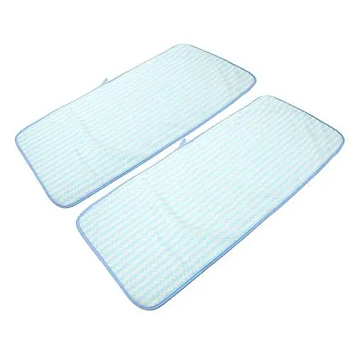 Produktbild: DRESSOOS 2St Gesichtstuch Handtuch schnell trocknendes Reisehandtuch maschinenwaschbares Handtuch hygienetücher wc handtücher Badetücher eindicken Badehandtücher Korallenvlies Sky-Blue