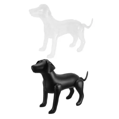 Produktbild: DRESSOOS 2St Haustierbekleidungsmodell Haustierkleidung Modellhund hundezubehör Haustier Schaufensterpuppe Hundeschaufensterpuppen Ausstellungsstand für Hundekleidung Haustier-Skulptur PVC