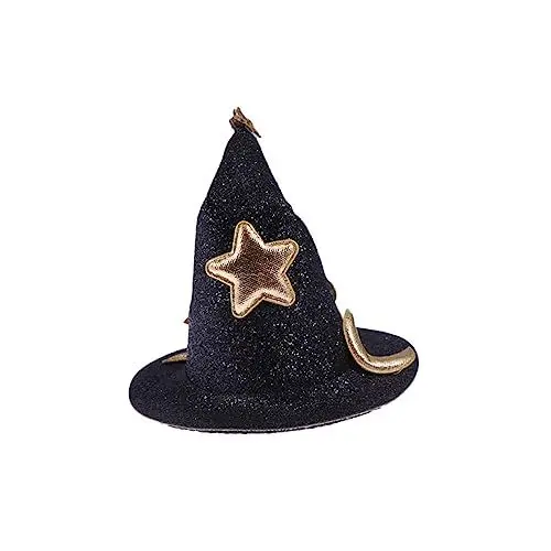 Produktbild: DRESSOOS 2St kleine Huthaarnadel halloween haarschmuck kinder halloween haarspangen Hexen-Halloween-Kostüme Mini-Tea-Party-Hüte Haar Klammern Haarnadel-Halloween Hut Haarnadel