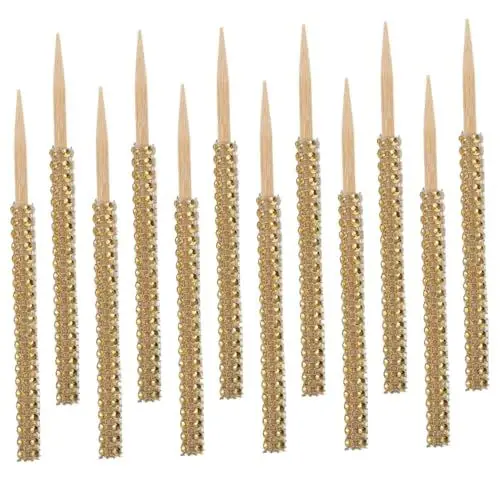 Produktbild: DRESSOOS Weihnachten Dekorative Sticks 32pcs Kuchen Sticks Wrapper Kit Rose Lollipop Machen