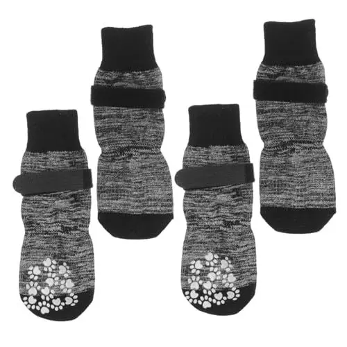 Produktbild: DRESSOOS Haustiersocken Hundesocken Pfotensocken Hundesocken Ohne Unterteil Warm Atmungsaktiv Waschbar Für Hunde