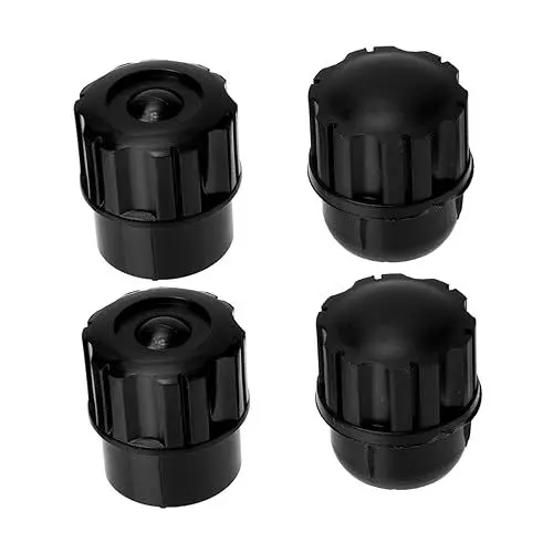 Produktbild: DRESSOOS 4 Stück Sax- Saxophonhalter Tenorsaxophon Saxophon-Schutzstopfen Saxophon Tenor saxophon zubehör Saxophon-Zubehör Saxophonzubehör Sopransaxophon-Stecker Ersatz Plastik Black
