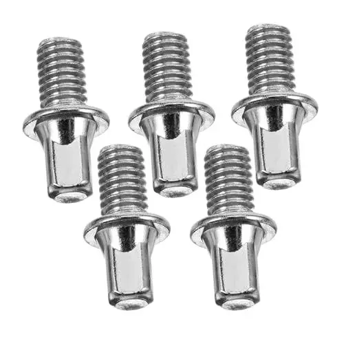 Produktbild: DRESSOOS Metall-drum-pedal-schraubensatz 5-teilig Vierkantmutternschrauben Für Drum-set