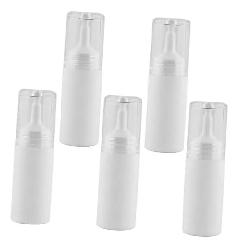 Produktbild: DRESSOOS 5st Tropfflasche Kleine Ampulle Tropfflaschenhalter Flüssige Flaschen Pipettenflasche Mini-tropfflasche Reisebehälter Für Flüssigkeiten Parfümspender Leere Flaschen Plastik Weiß