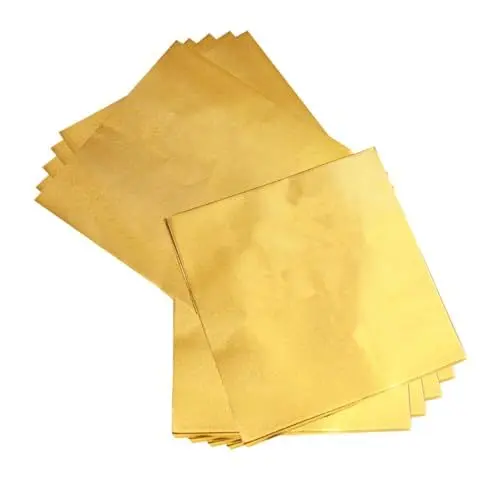 Produktbild: DRESSOOS Bonbonfolienverpackungen 600 Stück Aluminiumfolie Pralinen Geschenkpapier Für Feiern
