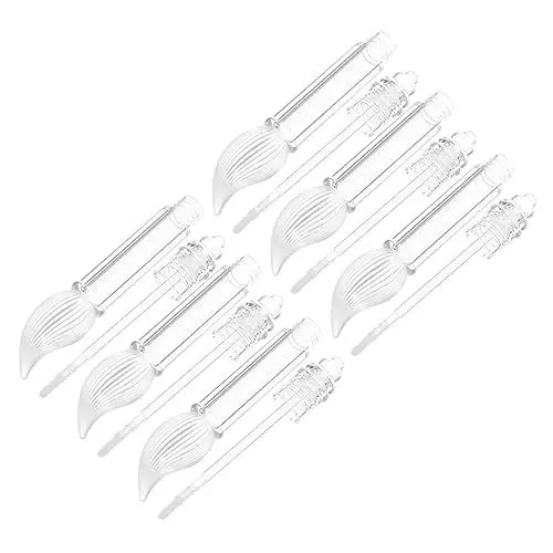 Produktbild: DRESSOOS 6st Lippen-schlafmaske Lipgloss-tuben, Großpackung Röhren Selber Machen Lipgloss-röhre Leere Lipgloss-tuben Lipgloss-behälter Leer Lippenstift Lipgloss-flaschen Abs Transparent