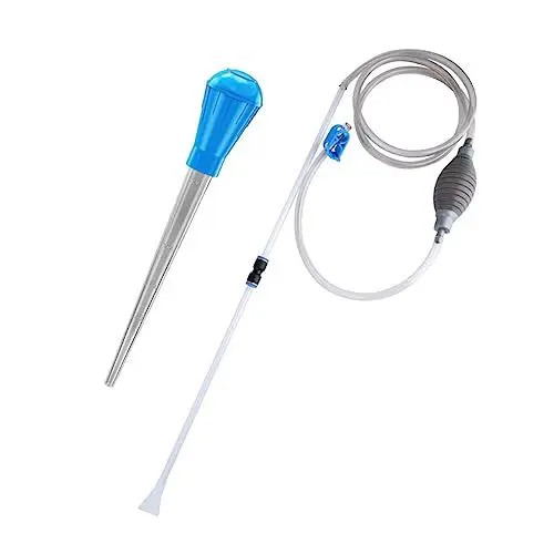 Produktbild: DRESSOOS Aquarium Wasserwechsler Set Siphon Reiniger Und Kies Reinigungswerkzeug Für Aquarien Manuelle Wasserpumpe Für Einfachen Wasserwechsel Und Gründliche Reinigung