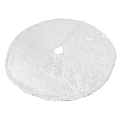 Produktbild: DRESSOOS Pailletten-baumrock Bequemes Polyester-Material Festliche Weihnachtsbaum-Dekoration Untere Abdeckung