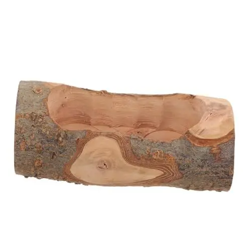 Produktbild: DRESSOOS Holz Futternapf Für Meerschweinchen Und Hamster Leicht Zu Reinigen Mit Ausreichend Kapazität Für Tägliche Fütterung Natürliche Holzschale Für Kleine Haustiere Für Nagetiere
