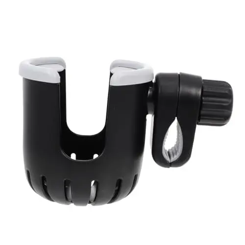 Produktbild: DRESSOOS Getränkehalter kaffeetassen Halter flaschengestell Baby Fahrrad Accessoires Kinderwagen milchflaschenhalter Rollstuhl flaschenhalter Joggen Käfige Gehhilfe Roller Geländewagen Abs