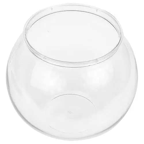Produktbild: DRESSOOS Goldfischbecken Fischschalen aus Kunststoff Glasvasen Aquarium Anlage Plastikfischglas Mikrolandschafts-Fischglas Haushalt Goldfischglas schmücken das Haustier