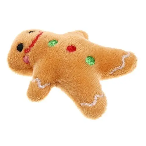 Produktbild: DRESSOOS Einzigartiges Hundeplüschspielzeug in Cartoon-Form Kauspielzeug für Haustiere Weihnachtsspielzeug für Hundebackenzähne bissfest sicher für Hunde