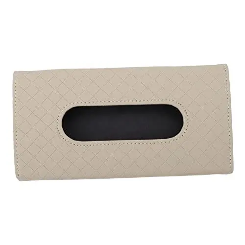 Produktbild: DRESSOOS Klassische Taschentuchbox Mit Sonnenblende Stilvolle Für Kosmetiktücher Und Papierhandtücher Praktische Taschentücherbox Für Zuhause Und Auto