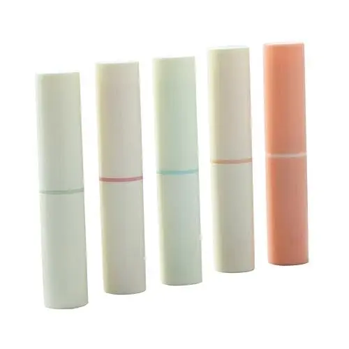 Produktbild: DRESSOOS Lippenstift Tube Lippenbalsam Tube 5st Lippenblam Röhren Mit Deckel Lippenbalsam Leere Lippenbalsambehälter Lippenpomade Kit