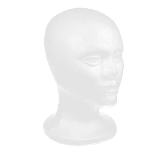 Produktbild: DRESSOOS Art Mannequin Männliches Gesicht Modell Ausstellungsständer Für Friseur Perücke Hut Schal (kurz)