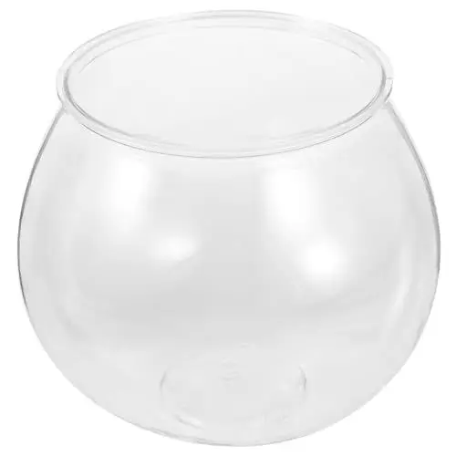 Produktbild: DRESSOOS Mini-Aquarium Glasblasenschale Blumenbehälter bürodeko büro Dekoration Vase Betta-Aquarium tragbares Fischbecken klarer Fischhalter Anti-Fall Container Halterung Vorratsbehälter